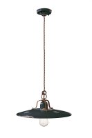 Lampe à suspendre métal céramique D...