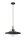 Lampe &agrave; suspendre m&eacute;tal c&eacute;ramique D : 40 cm rond E27 NICOLA