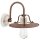 Applique M&eacute;tal 25 cm de large Cr&egrave;me Marron Rouille E27 MATTIA
