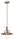 Lampe &agrave; suspendre m&eacute;tal &Oslash; 25 cm H : max. 132 cm E27 rond