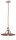 Lampe à suspendre métal E27 Ø 30 cm H : max. 133 cm rond