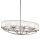 Plafonnier HIRA en &eacute;tain raccourcissable L:91cm Lampe