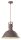 Lampe &agrave; suspendre m&eacute;tal c&eacute;ramique E27 D : 40 cm H : max. 156 cm