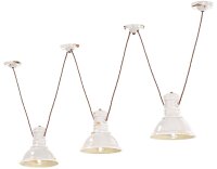 Lampe à suspendre céramique E27 blanc...