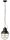 Suspension m&eacute;tal c&eacute;ramique E27 &Oslash; 26 cm H : max. 115 cm
