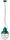 Suspension m&eacute;tal c&eacute;ramique E27 &Oslash; 26 cm rond ELENA