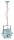 Suspension m&eacute;tal c&eacute;ramique H : max. 95 cm E27 carr&eacute;
