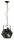 Suspension m&eacute;tal c&eacute;ramique H : max. 95 cm E27 carr&eacute;