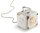 Lampe de table c&eacute;ramique E27 L : 15,5 cm Hauteur 20 cm Blanc