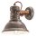 Applique murale c&eacute;ramique m&eacute;tal E27 taupe shabby antique