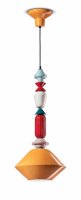 Lampe à suspendre Multicolore Céramique...