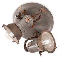 Projecteur métal céramique E14 orientable 2...