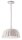 Lampe &agrave; suspendre c&eacute;ramique E27 ronde D : 40 cm H : max. 138 cm