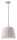 Suspension en c&eacute;ramique D : 40 cm rond H : max. 150 cm E27