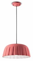 Lampe à suspendre céramique E27 ronde...