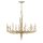 Lustre PALINA en or &Oslash;71cm &agrave; raccourcir Lampe
