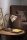 Lampe de table métal céramique E14 L : 15 cm 32 cm de haut BRUNO