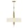 Suspension PALINA cr&egrave;me or &Oslash;61cm Lampe &agrave; suspendre
