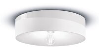 Plafonnier céramique D : 40 cm Blanc E27 rond...