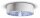 Plafonnier c&eacute;ramique E27 rond D : 40 cm blanc bleu
