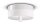 Plafonnier c&eacute;ramique E27 D : 25 cm Blanc rond Design r&eacute;tro