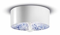 Plafonnier céramique rond Ø 25 cm Blanc...