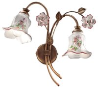 Applique métal céramique E14 L : 37 cm 2...