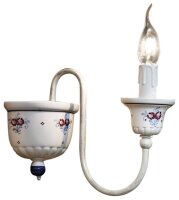 Applique murale céramique H : 21 cm E14 style...