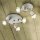 Spot de plafond métal céramique ajustable Ø 32 cm E14 rond