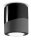 Spot luminaire plafond apparent c&eacute;ramique E27 D : 12,5 cm rond