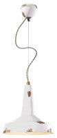 Suspension céramique E27 ronde Ø 35 cm H :...