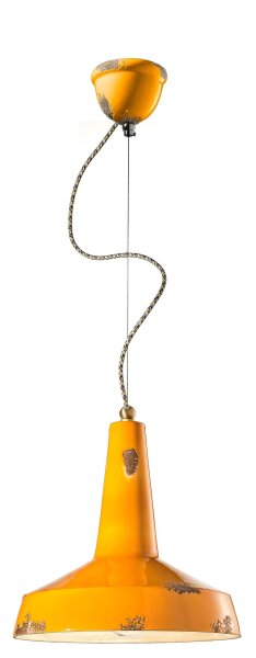 Lampe à suspendre céramique E27 ronde D : 35 cm H : max. 133 cm