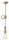 Lampe &agrave; suspendre c&eacute;ramique H : max. 120 cm jaune shabby antique E27