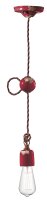 Lampe &agrave; suspendre C&eacute;ramique E27 H : max....
