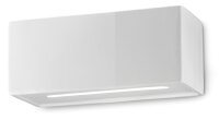 Applique céramique 25 cm de large Blanc E27...