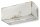 Applique murale c&eacute;ramique E27 25 cm de large blanc shabby antique