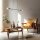 Lampe à suspendre bois métal 93 cm de long H : max. 160 cm 2x E27