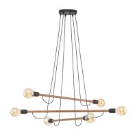 Lampe à suspendre réglable L : 93 cm H :...