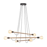 Lampe à suspendre réglable L : 93 cm H :...