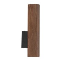 Applique LED bois métal 3000 K H : 31 cm...
