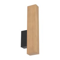 Applique LED bois métal lumière indirecte...