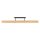Plafonnier LED bois métal 96 cm de long H : 16,5 cm 3000 K