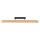 Plafonnier LED bois métal 96 cm de long H : 16,5 cm 3000 K