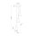 Suspension noir E27 3 flammes métal bois PRESTON