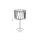 Lampe de table E27 hauteur 37 cm Ø 20 cm rond noir marron