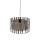 Lampe à suspendre ronde Ø 40 cm H : max. 165 cm Noir Marron