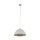 Suspension Métal Beige Ø 34 cm rond Hauteur réglable E27