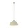 Suspension Métal Beige Ø 34 cm rond Hauteur réglable E27