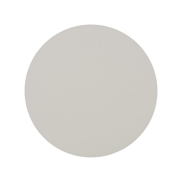 Applique ronde Ø 20 cm petit métal beige 2x G9 indirect