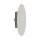 Applique ronde Ø 20 cm petit métal beige 2x G9 indirect